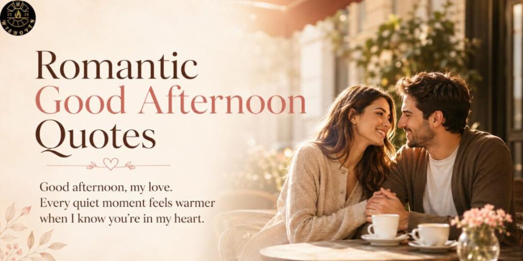 Romantic Good Afternoon Quotes