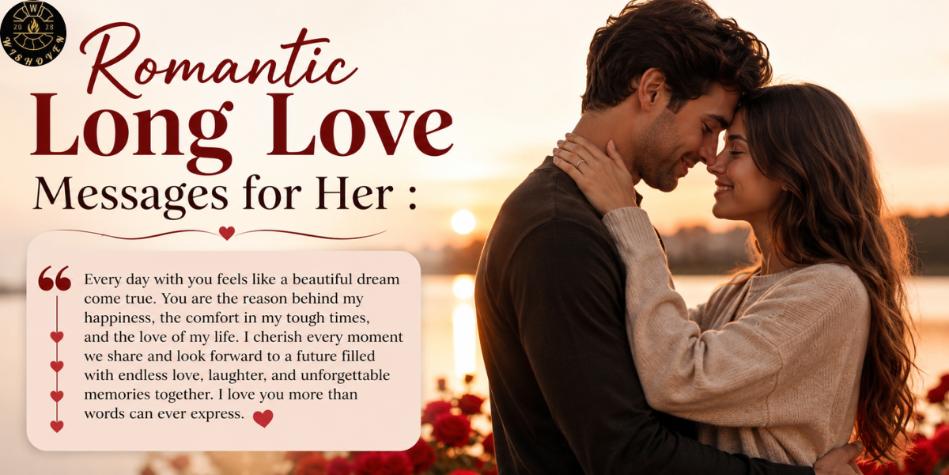 Romantic Long Love Messages for Her