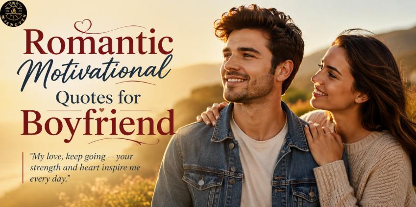 Romantic Motivational Quotes for Boyfriend