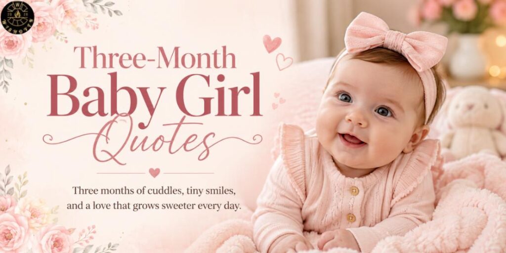 Three-Month Baby Girl Quotes