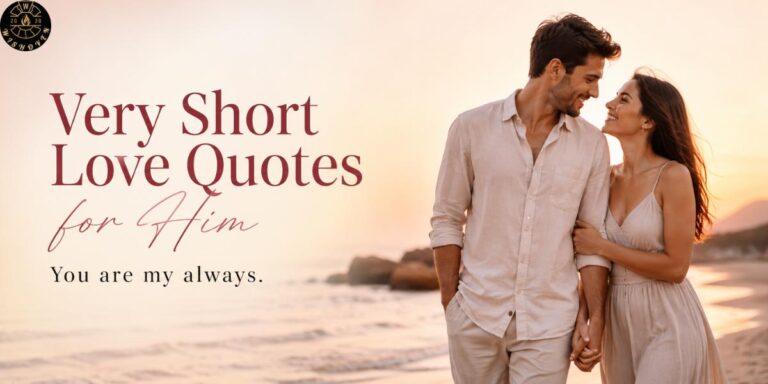 Very Short Love Quotes for Him