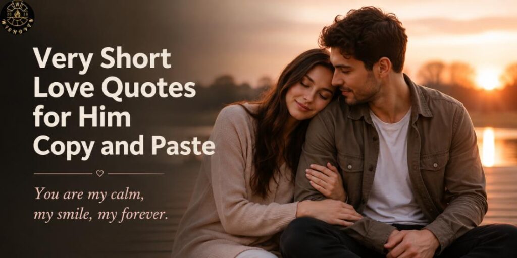 Very Short Love Quotes for Him Copy and Paste