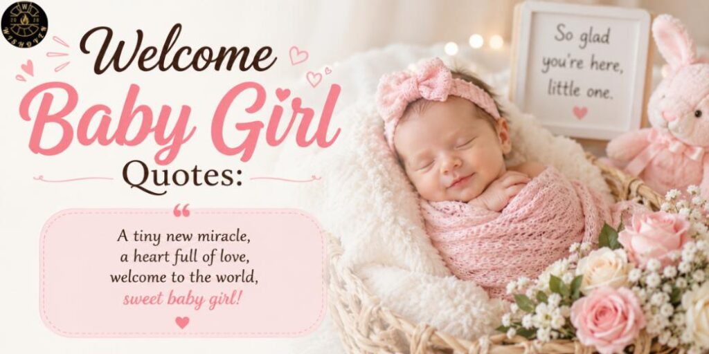 Welcome Baby Girl Quotes